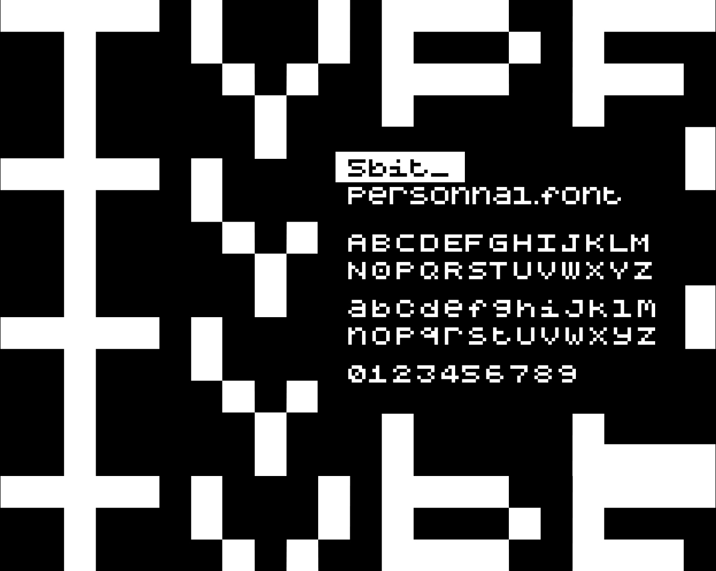 Glitch selfbranding logo Logotype geometric pixel Retro 8bit print code program