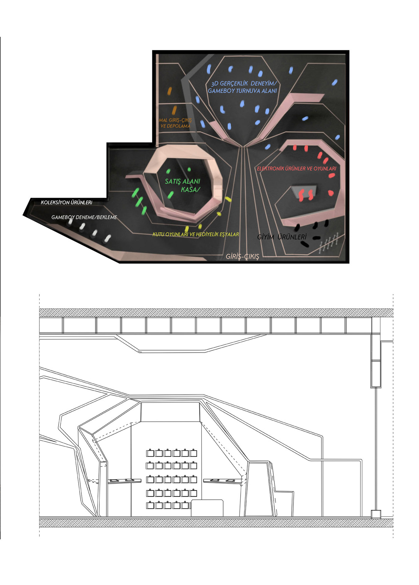 simulation Nintendo Interior architecture