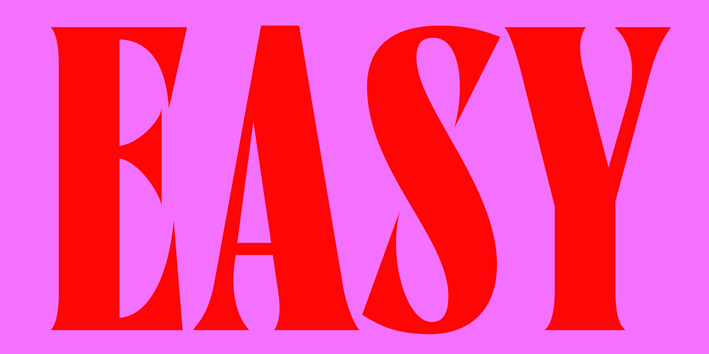 branding contemporary typography editorial design fonts magazine Modern Design sudtipos typeface design