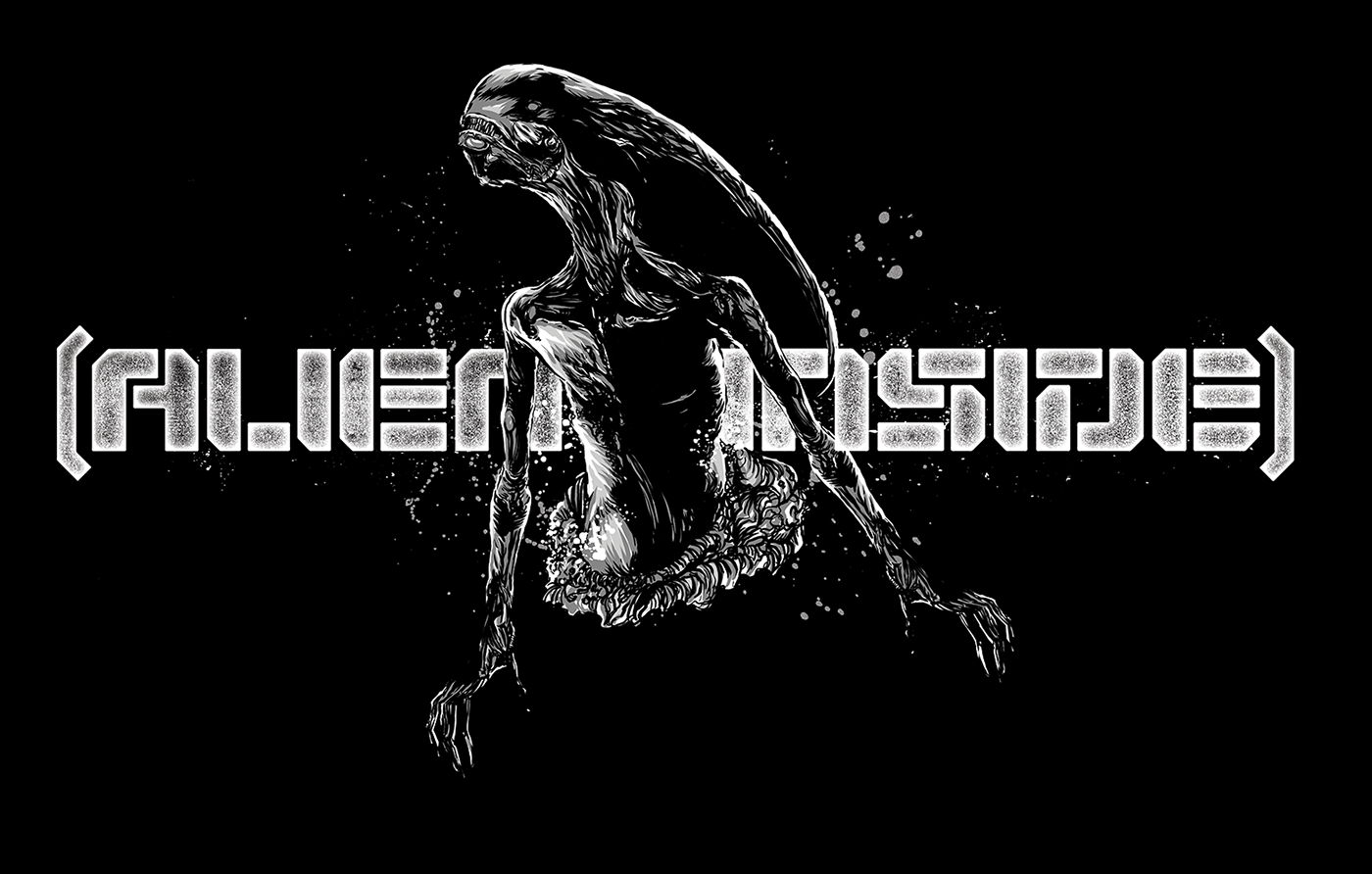 alien covenant Style Guide movie monster  consumer product Xenomorph branding guide