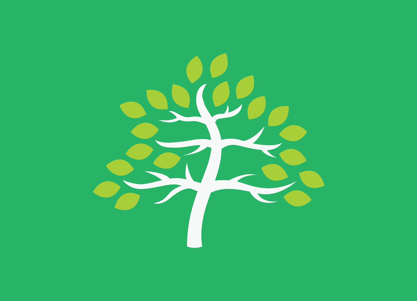 clean fundraising green Icon iconographic Invitation leaves Nature nonprofit Tree 