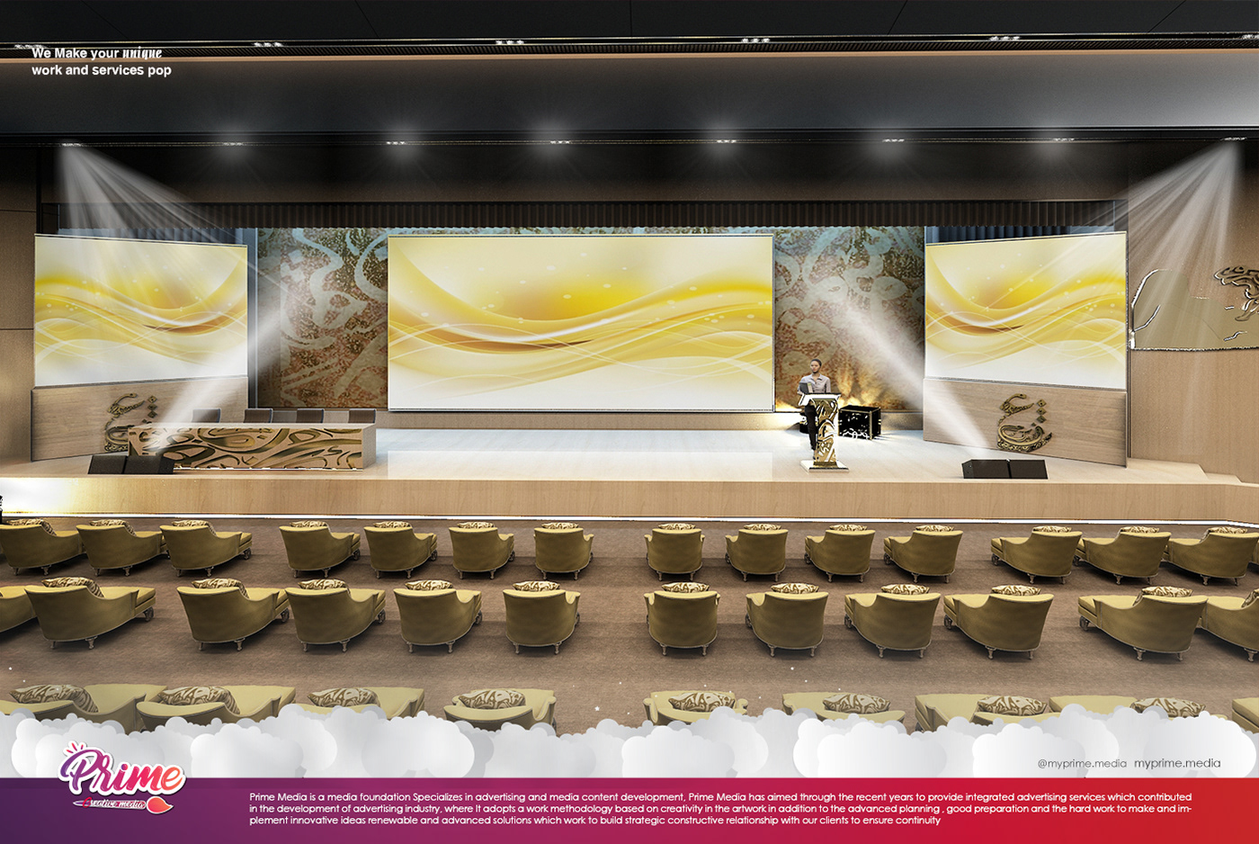 3d interior design Arabic Language artfull design Events myprime media prime media Virtual Events