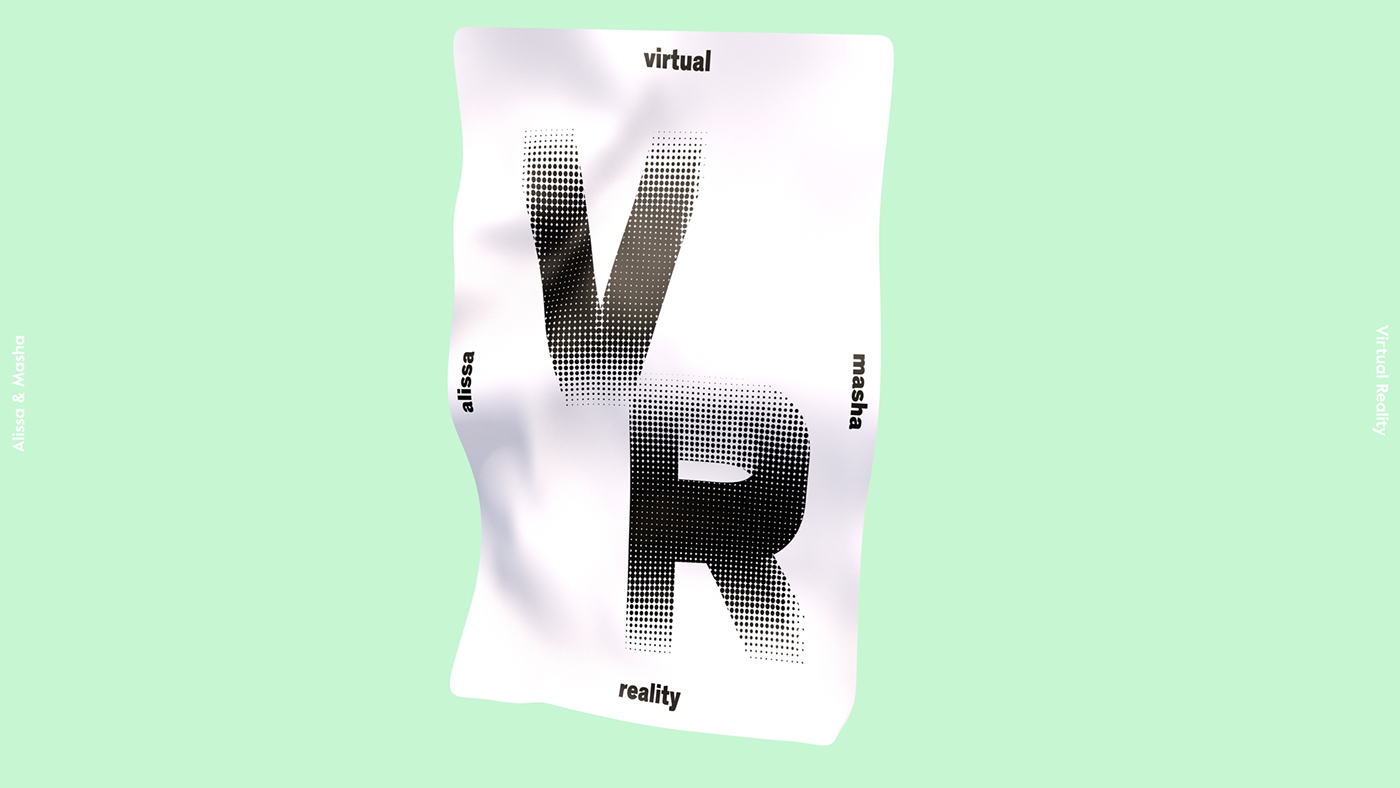 posters vr cinema 4d animation  Philippe Starck ed ruscha We are Posters Jasper Morrison  pastel motion