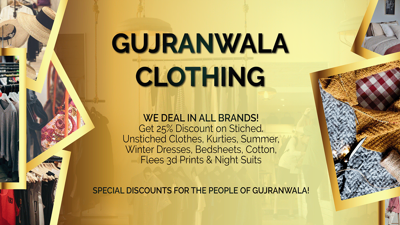 Gujranwala Clothing Designed by MOHSIN FIAZ