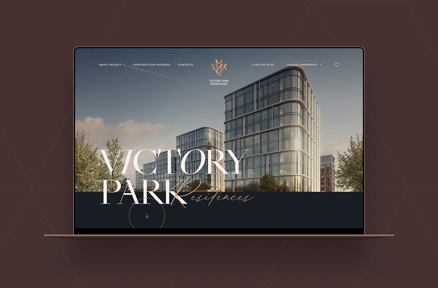 luxury Moscow property real estate Residence Victory vide infra VPR