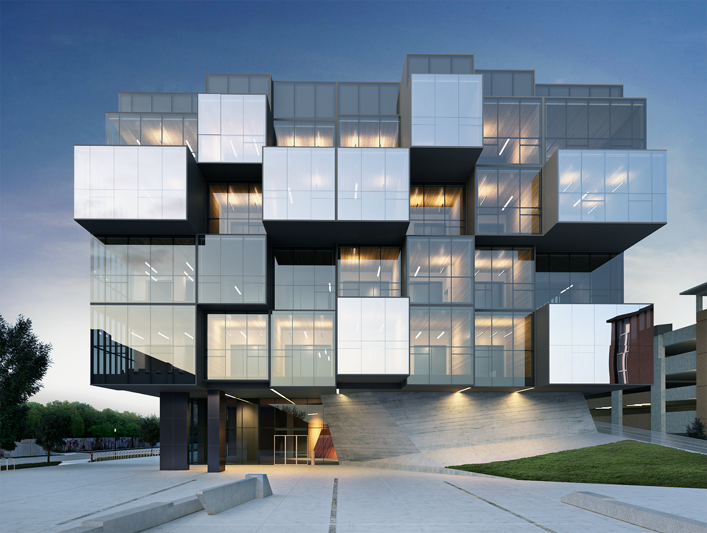 UBC Faculty of,exterior,visualization,Architecture,Digital Art,Graphic Desi...