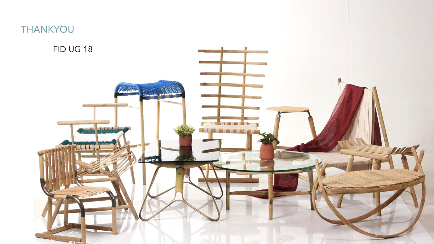 bamboo design bamboo furniture design furniture design  indoor furniture Stool Design