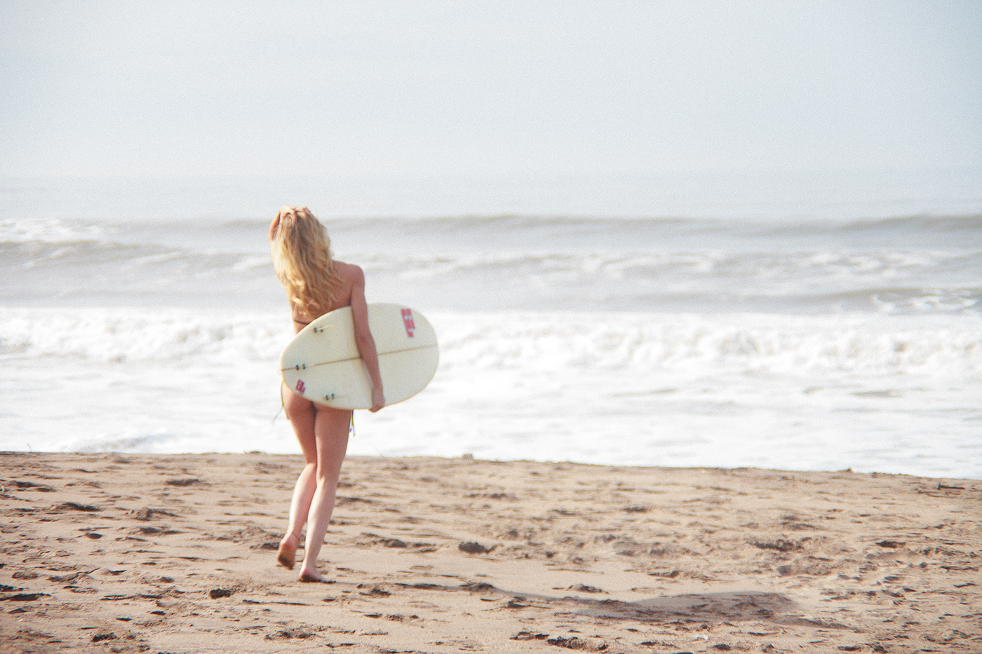beach Surf model Fashion  summer analog digital swimwear Ocean lifestyle