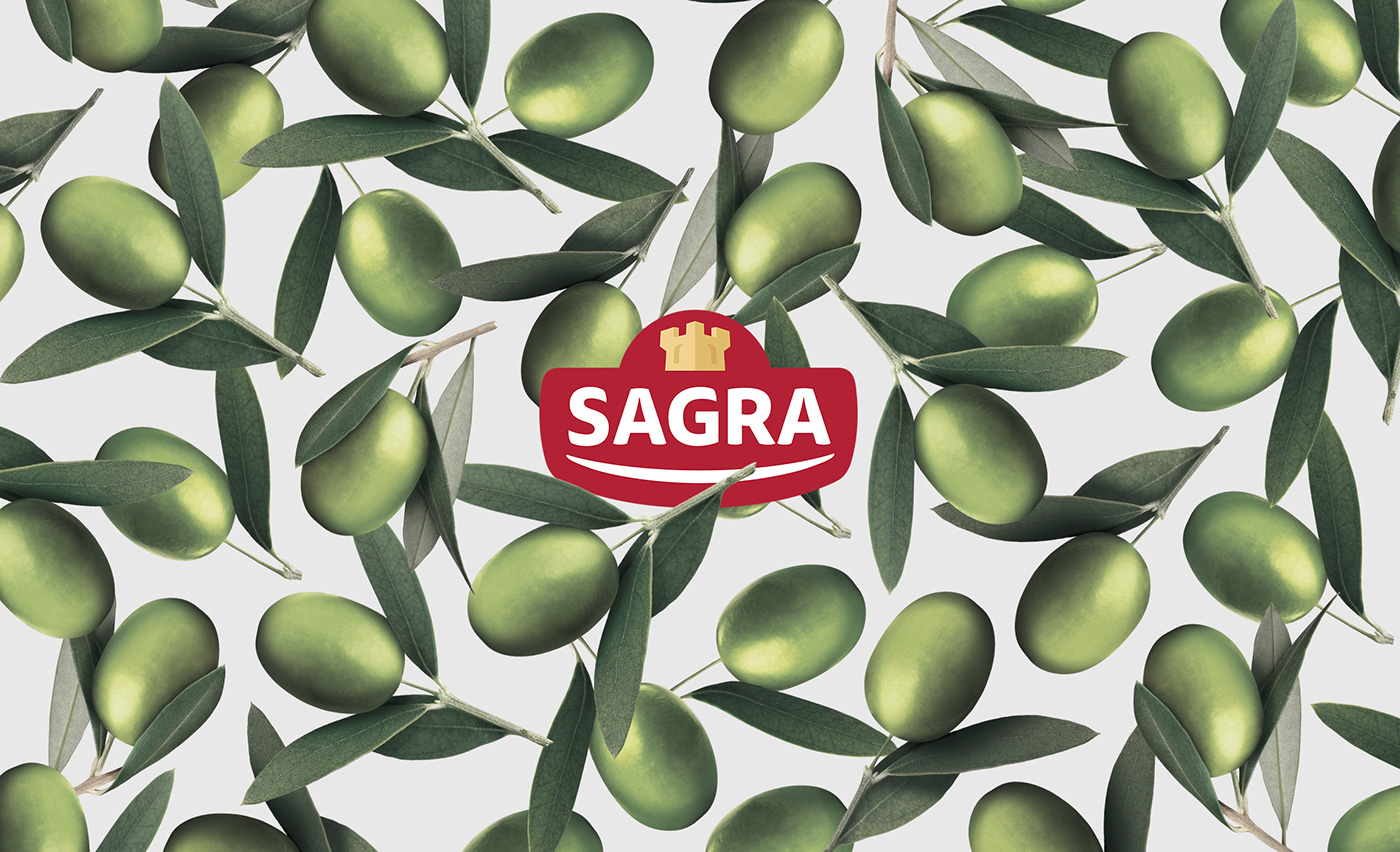 AUGE olio sagra Cucina Italy bottle Label design olive