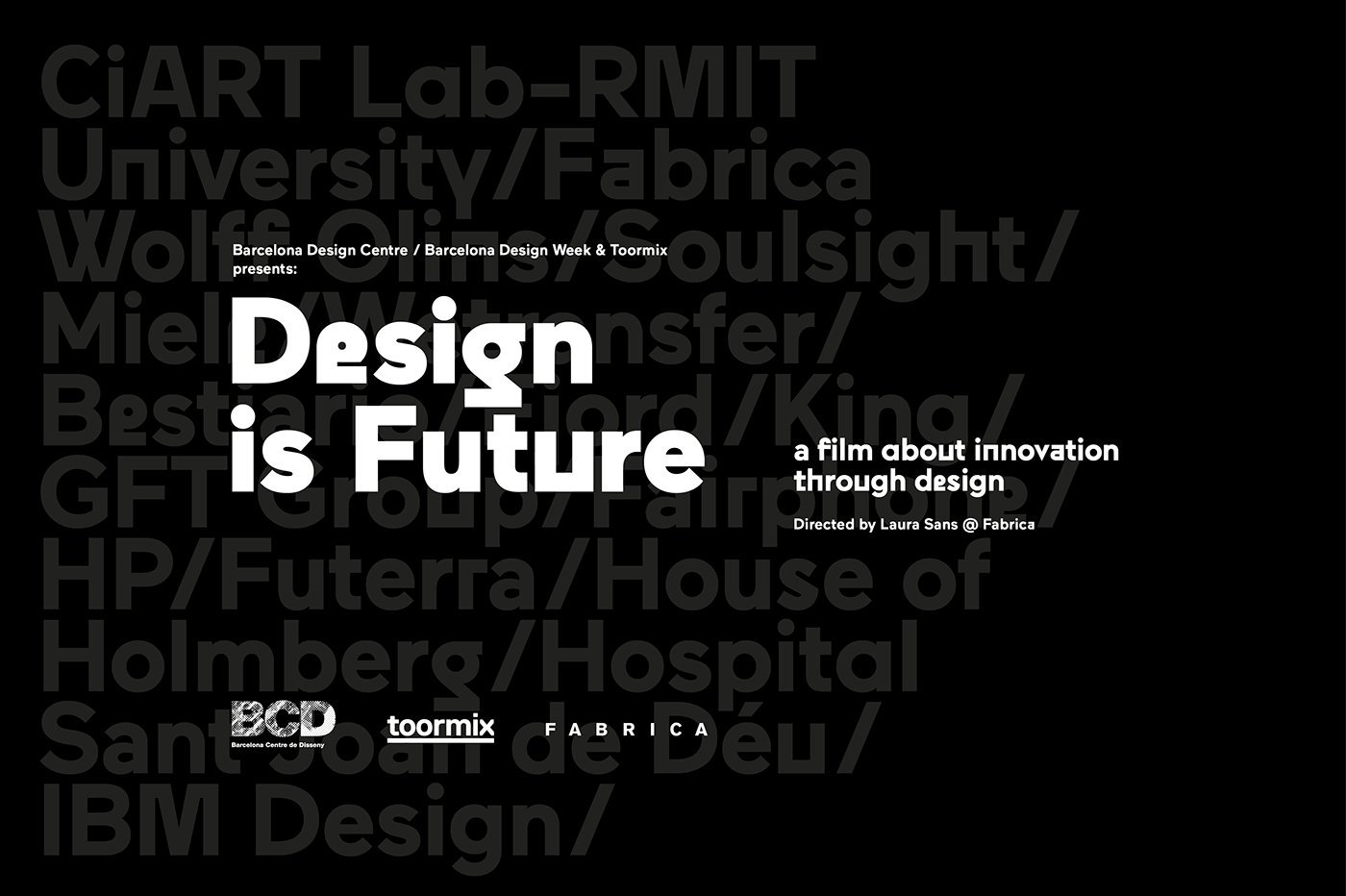 Documentary  Film   design future Event congresstival communication video speakers innovation