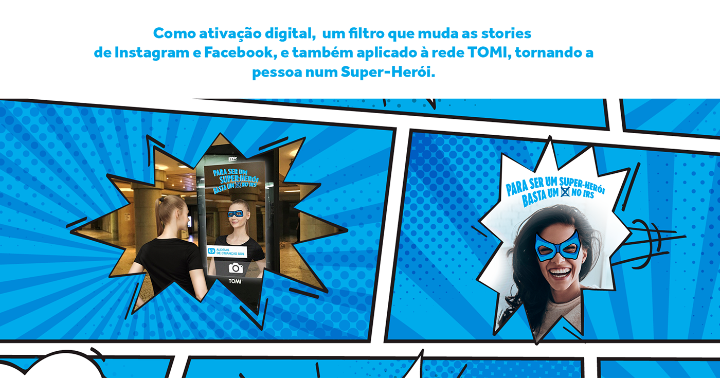 AldeiasSOS campanha design heros Portugal Reprise super heros TOMAS ALMEIDA