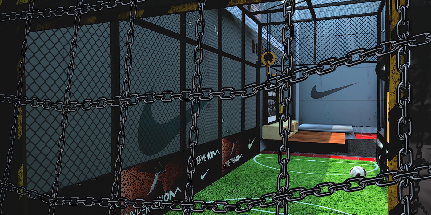 Hypervenom Nike cage shooting