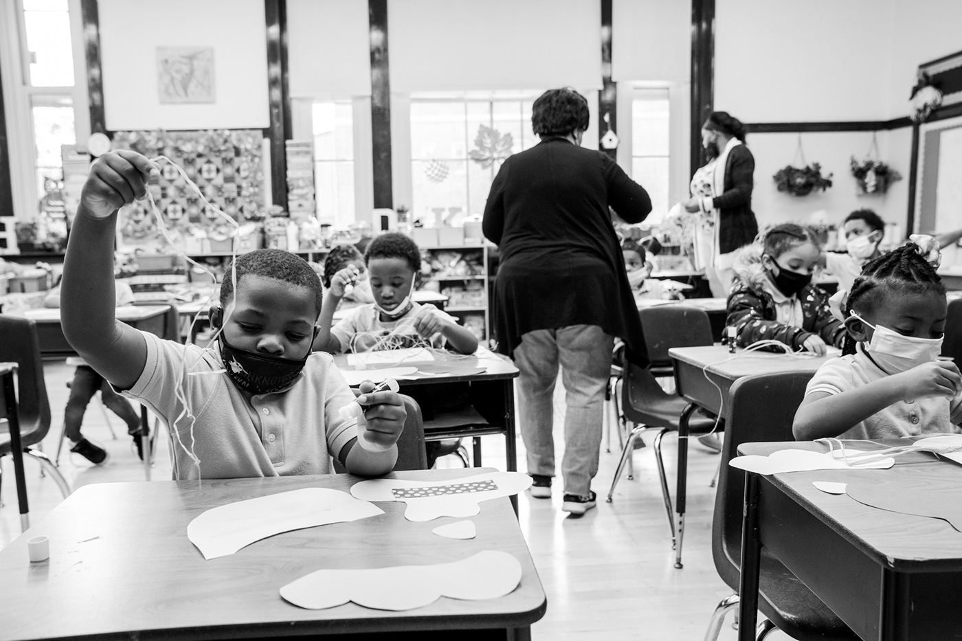 black and white chicago children editorial Education person Photography  photojournalism  portrait public schools