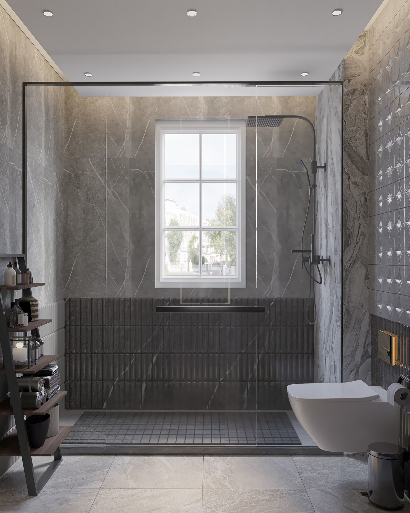 3ds max architecture bathroom design CGI corona interior design  KSA Modern Design Render visualization