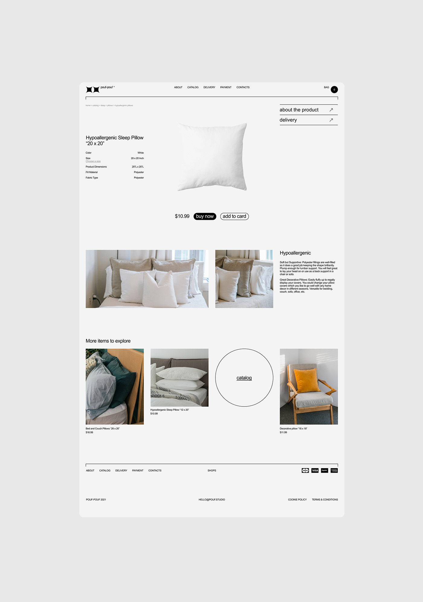 identity Interface Logotype market pillow ui design user interface Web Web Design  Website