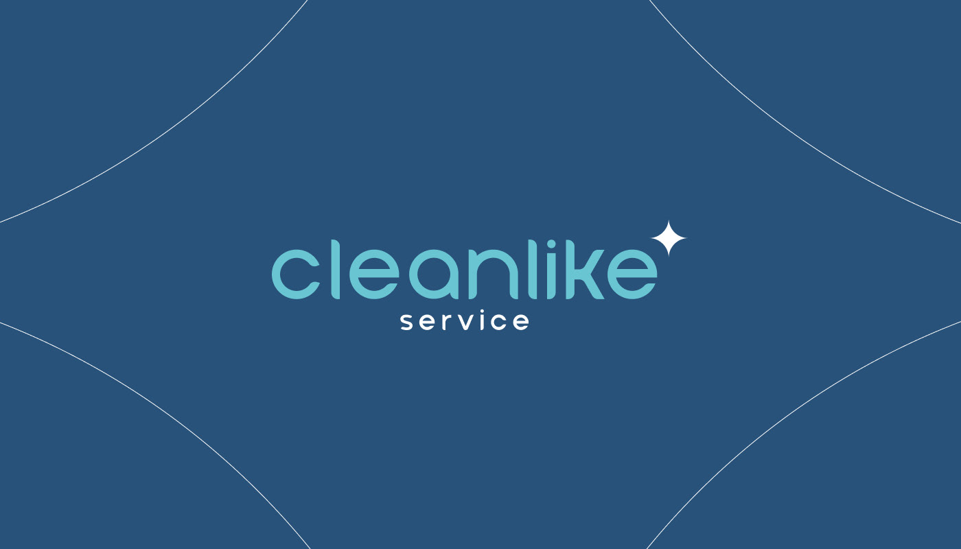 brand identity Branding design clean logo cleaning cleaning logo Like logo Logo Design service service logo