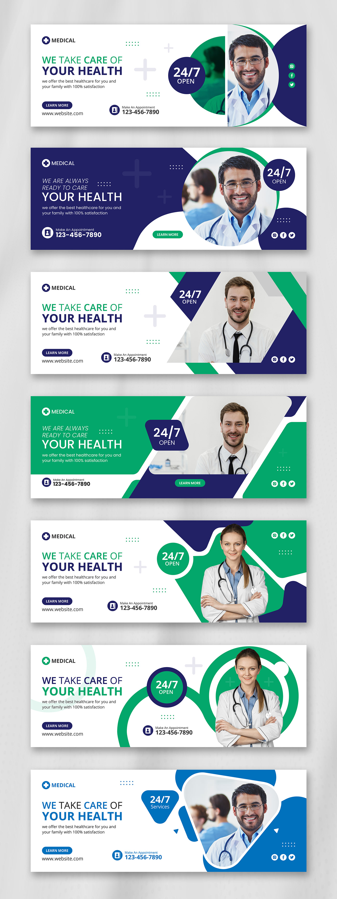 facebook Facebook Cover Design Health healthcare cover Medical facebook cover medical web banner