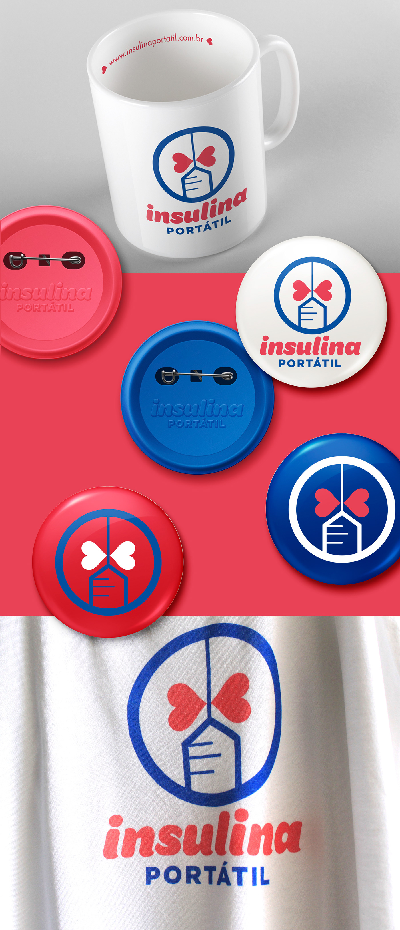 diabetes logo caligraphy visual identity brand redesign Brazil