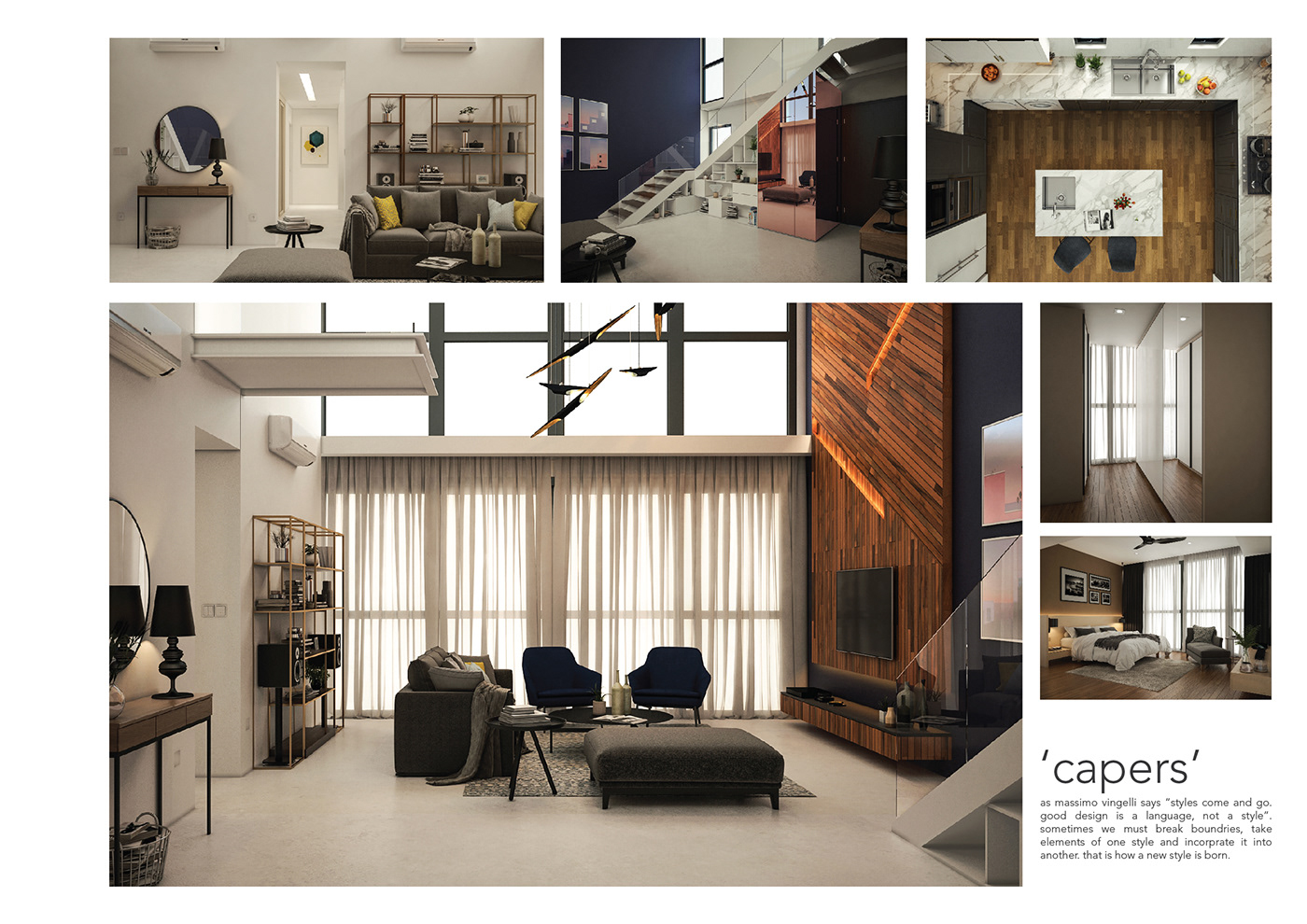 Interior Design Portfolio 2019 on Behance