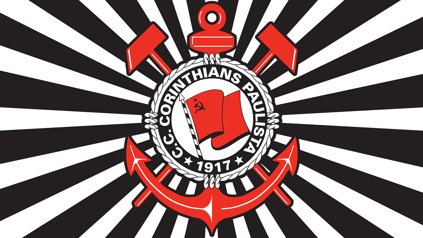 brand identity comunism comunismo corinthians football Logo Design soccer sports Sports Design visual identity