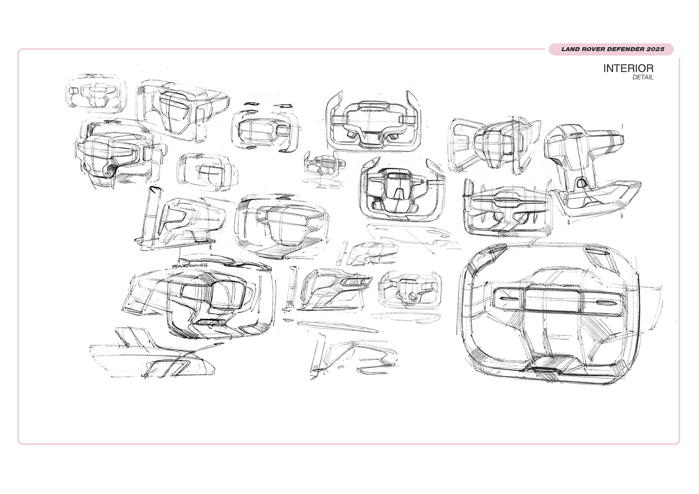Transportation Design Mobility Design industry design concept vehicle defender utility vehicle Visual Communication autodesign 2025 concept vehicle Functional Design