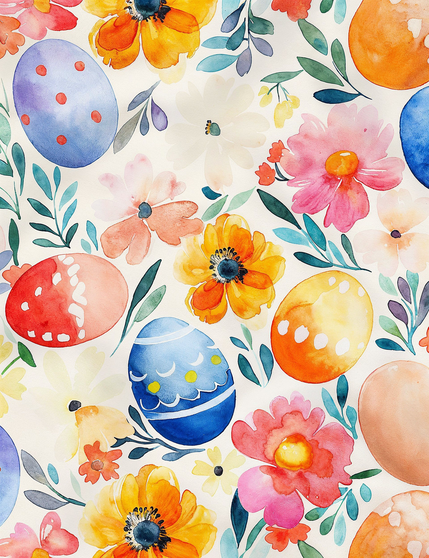 cartoon Digital Art  Easter egg design spring flower digitalart Ai Art midjourney