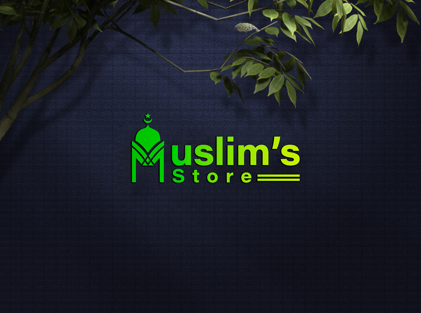 It's a Store logo design, I have done this for Muslim's store owner 

