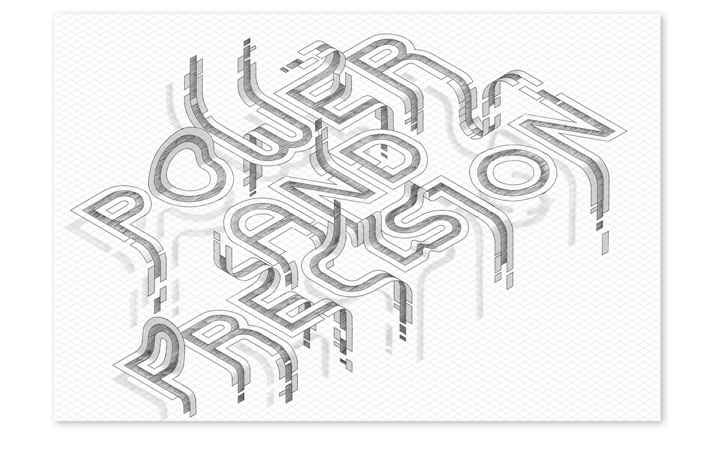 Affinity AffinityDesigner Isometric type typography   vector vectortype ILLUSTRATION  typedesign