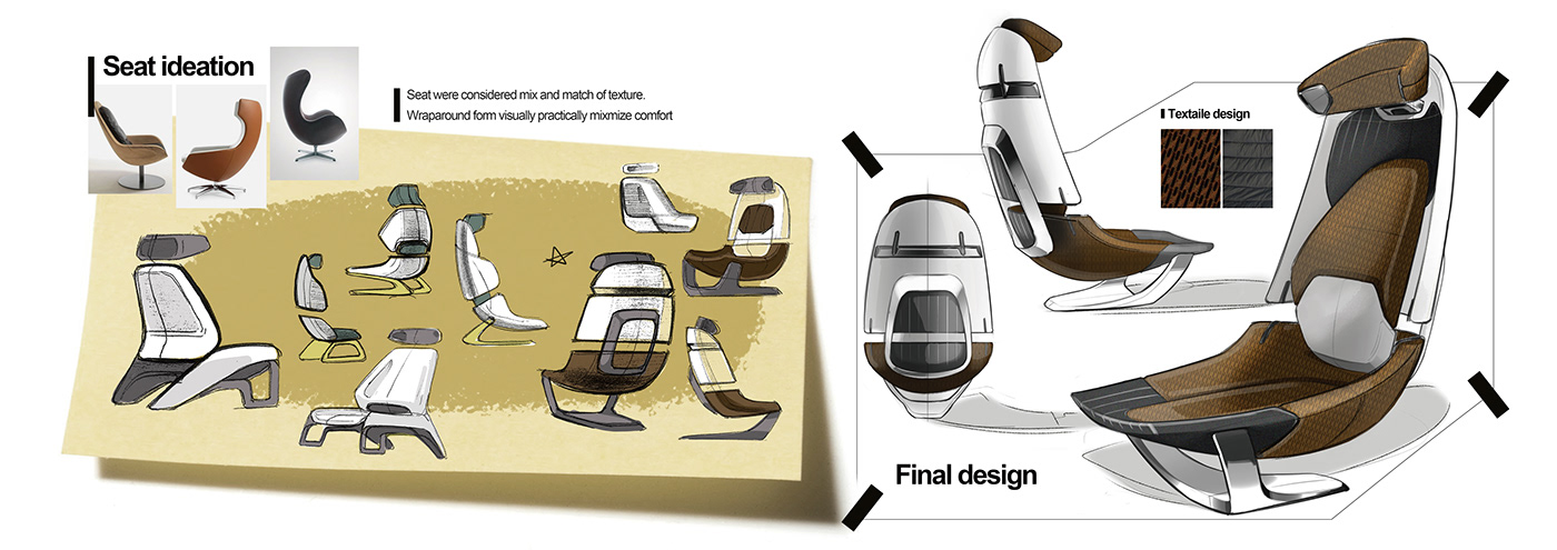 automotive   car Autonomous transportation Vehicle Interior car design Car Interior