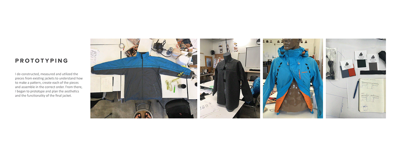 design sewing softgoods Outdoor Ski ventilation