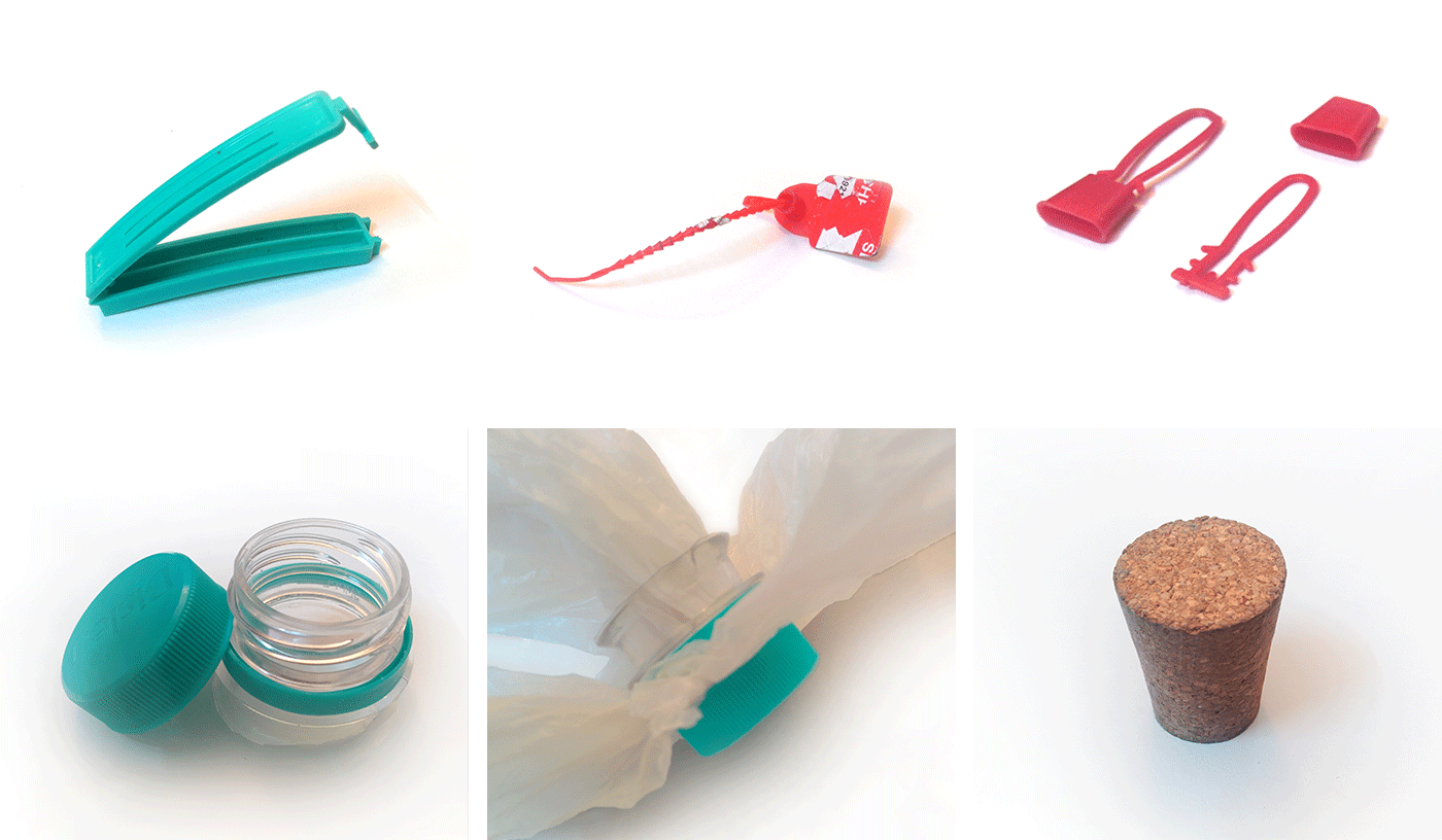 cork bottle cap shutter seal clip packet plastic design product household