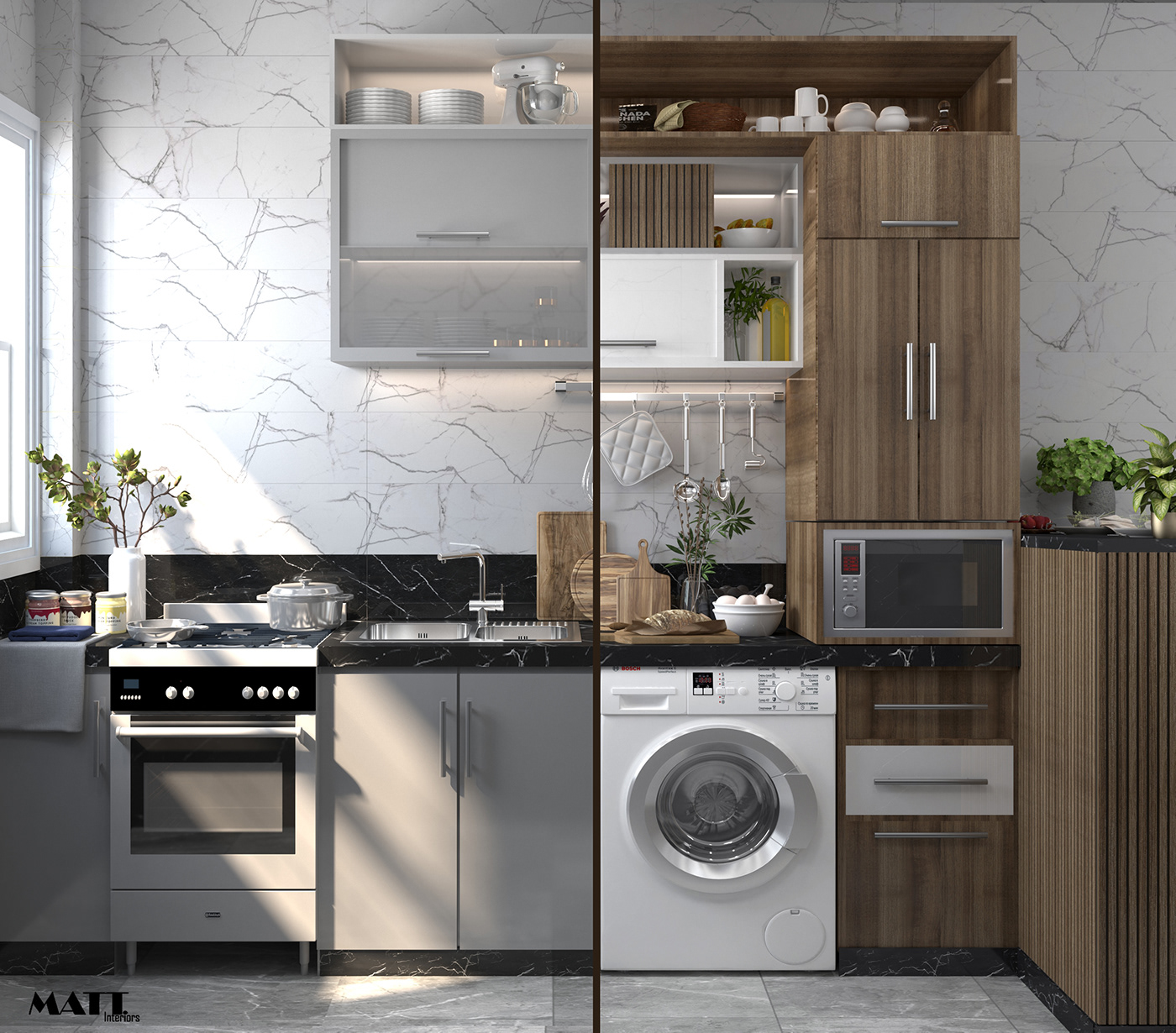 home appliance 3d modeling Render architecture 3ds max visualization modern 3D vray