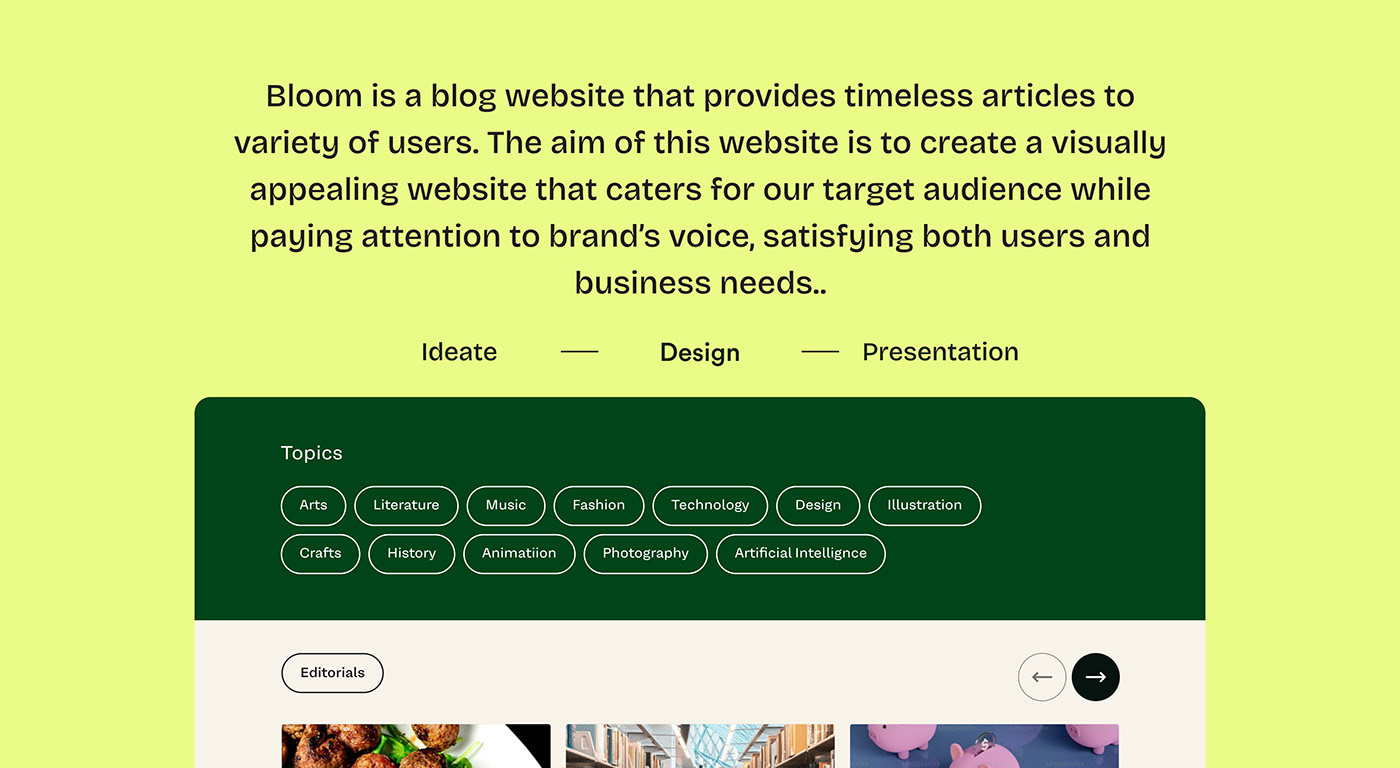 design ui design UI/UX Figma user interface Web Design  Blog Website