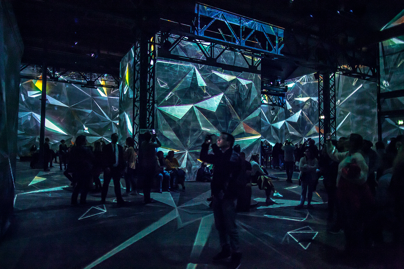 art immersive design Mapping projection Audio Visual Experiential Experience nohlab eye