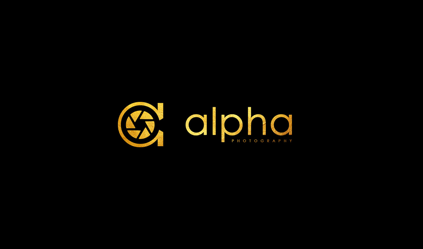 Alpha gold graphicdesign logo logocreation logoworks minimallogo pattern Photography  photoshop