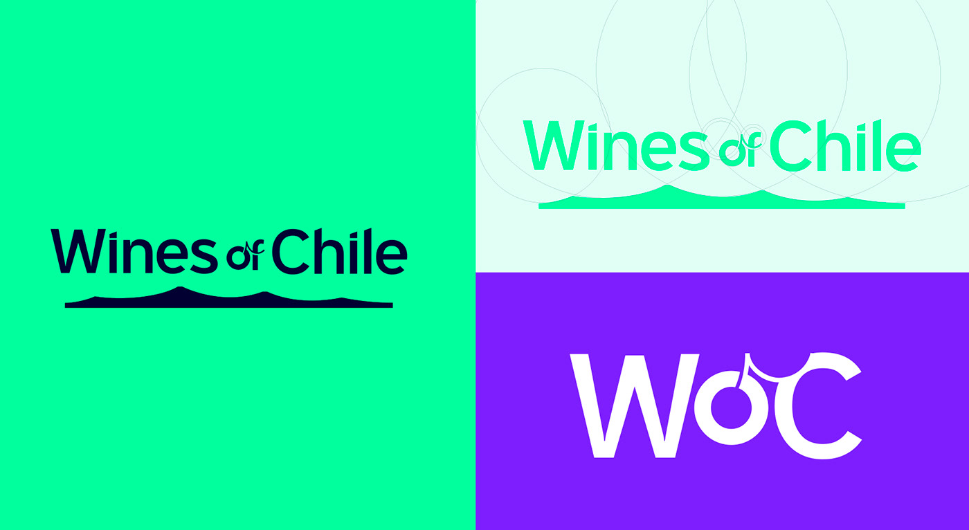 branding  brand identity Logo Design visual identity trade wine chile Trade Organization