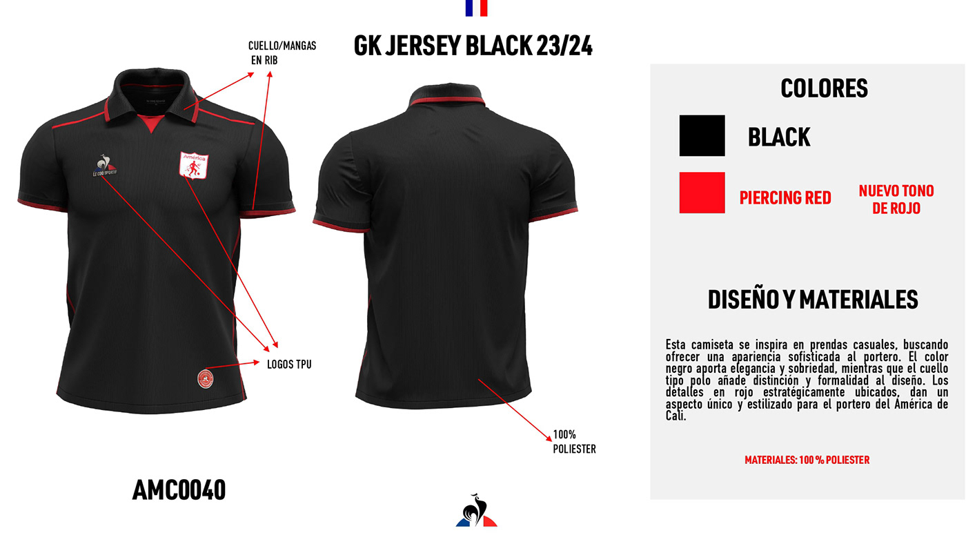 Le Coq Sportif america football soccer Clo3d Fashion  jersey Jersey Design sports design