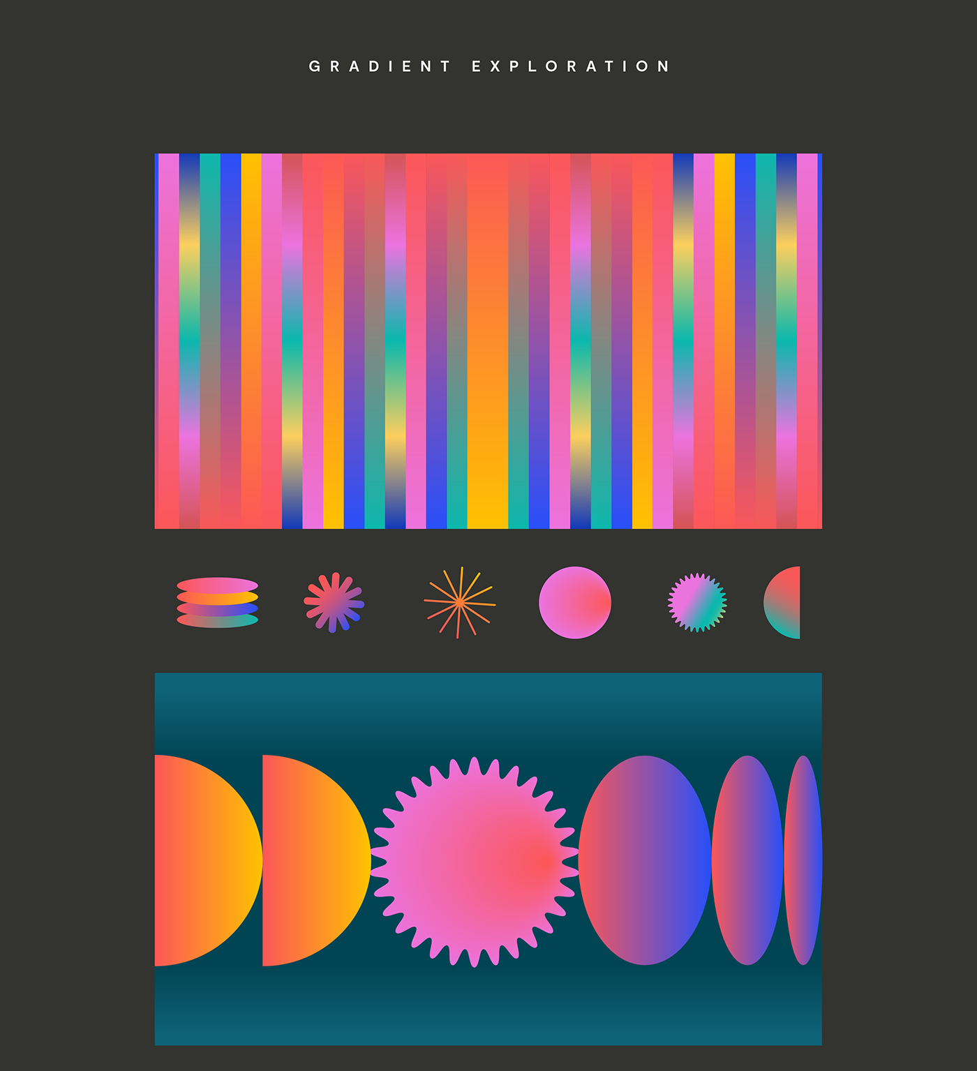 abstract after effects animation  colorful geometry gradient graphics motion design shapes vector