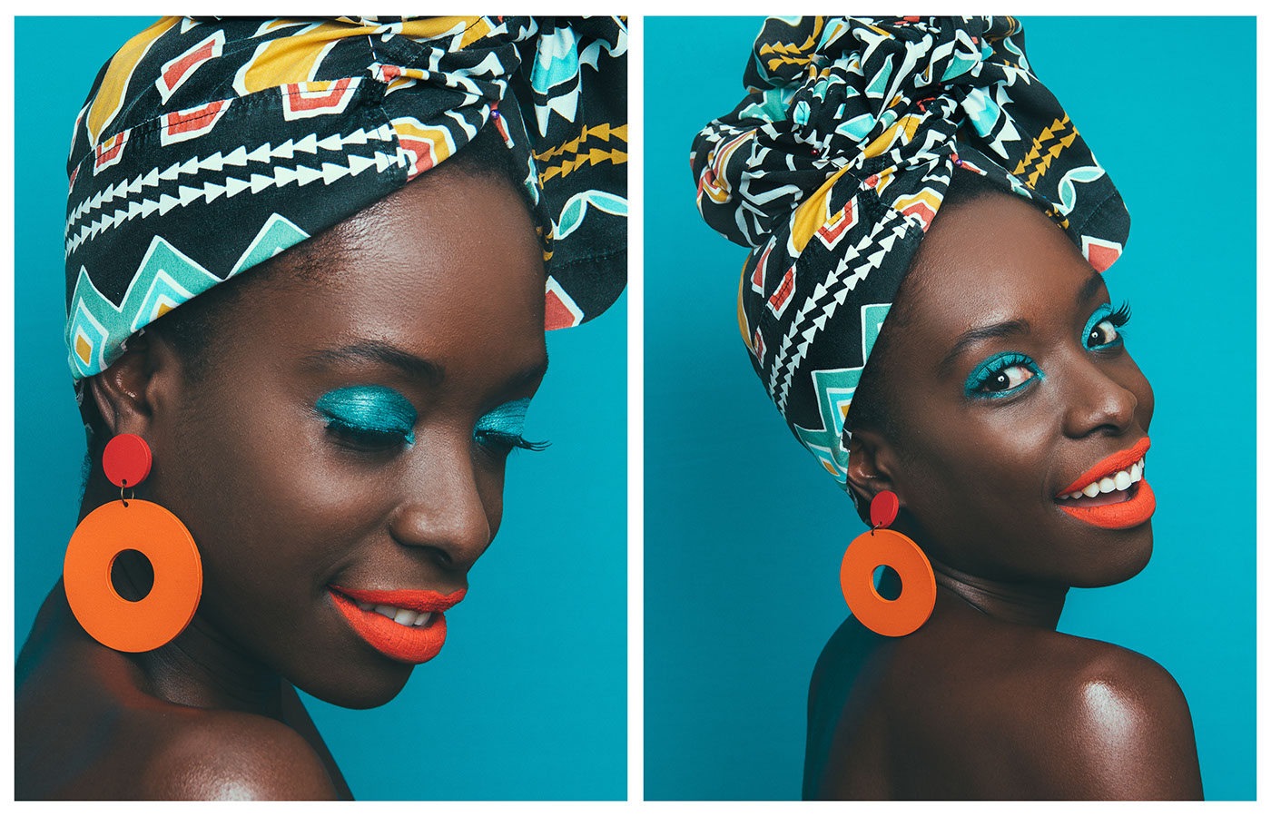 moda acessory earing Turbante negra beleza Brasil female black editorial