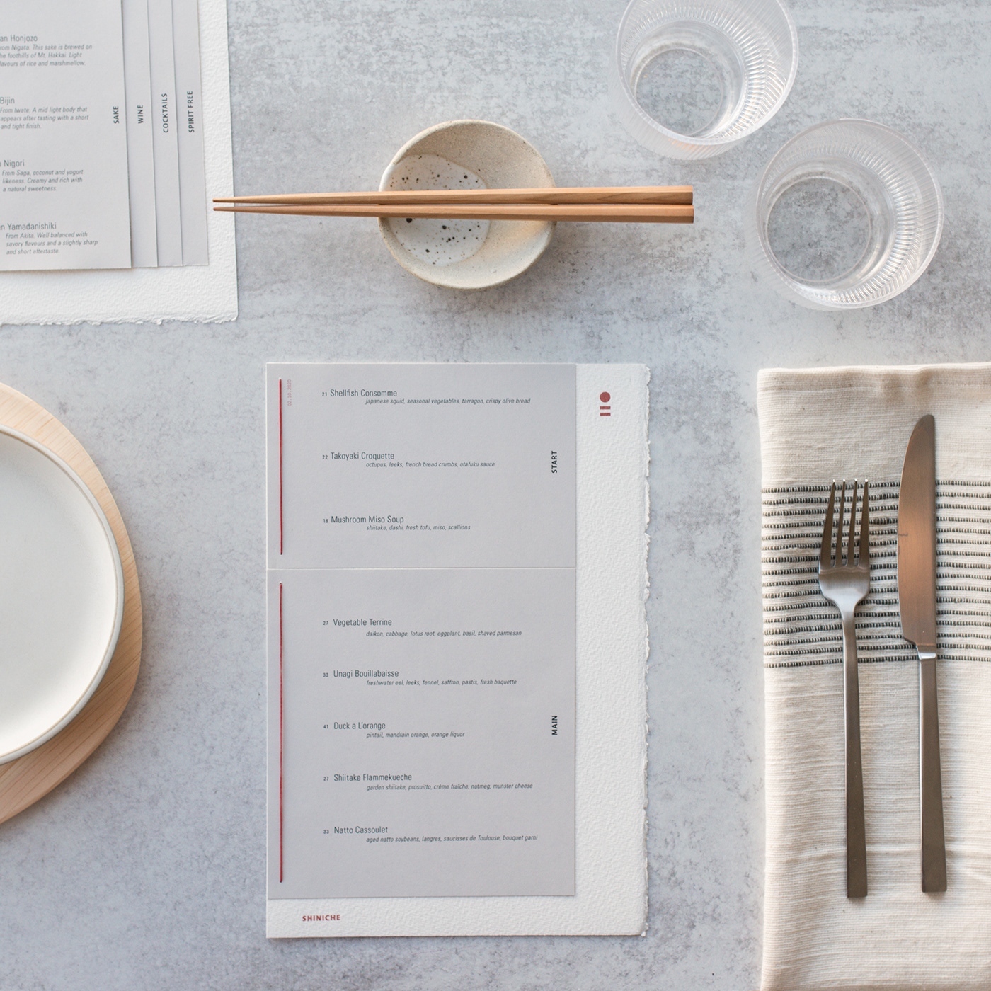experience design menu design restaurant design