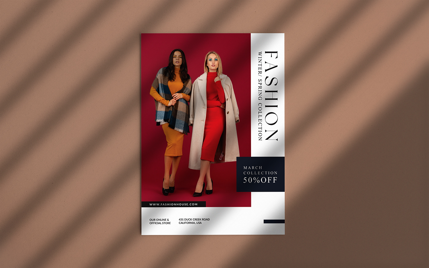 Advertising  advertisment brochure Corporate Flyer Design Fashion  flyer flyer template miniaml flyer model template