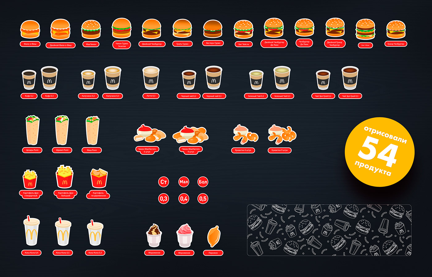 bigmac burger game ILLUSTRATION  mccombo McDonalds Web game design  interaction mobile game