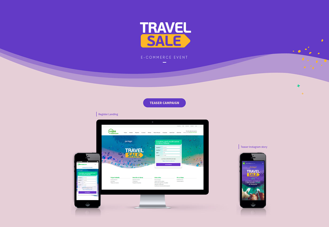 digital design travel sale graphic design  travel agency email marketing social media landing page Advertising  marketing campaign visual identity