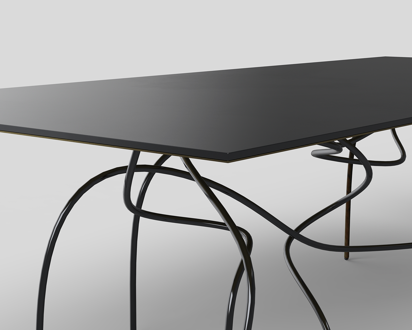 jason phillips jason phillips design furniture table iconic modern glass metal chrome shiny continuum table continuum