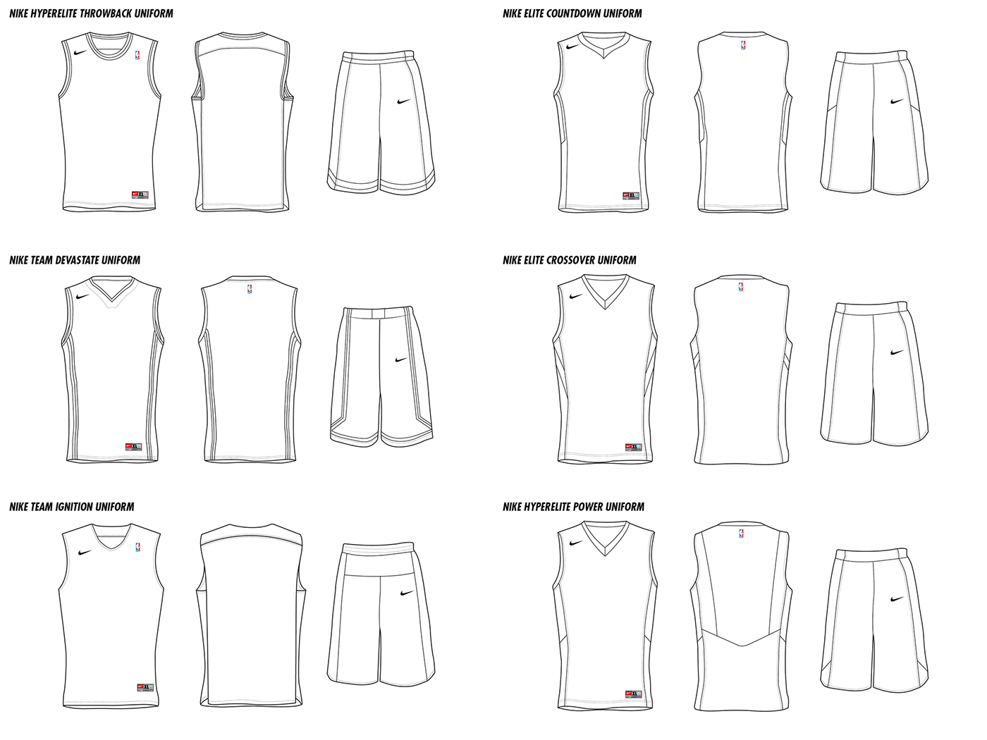 Nba Nike Uniform Concepts On Behance