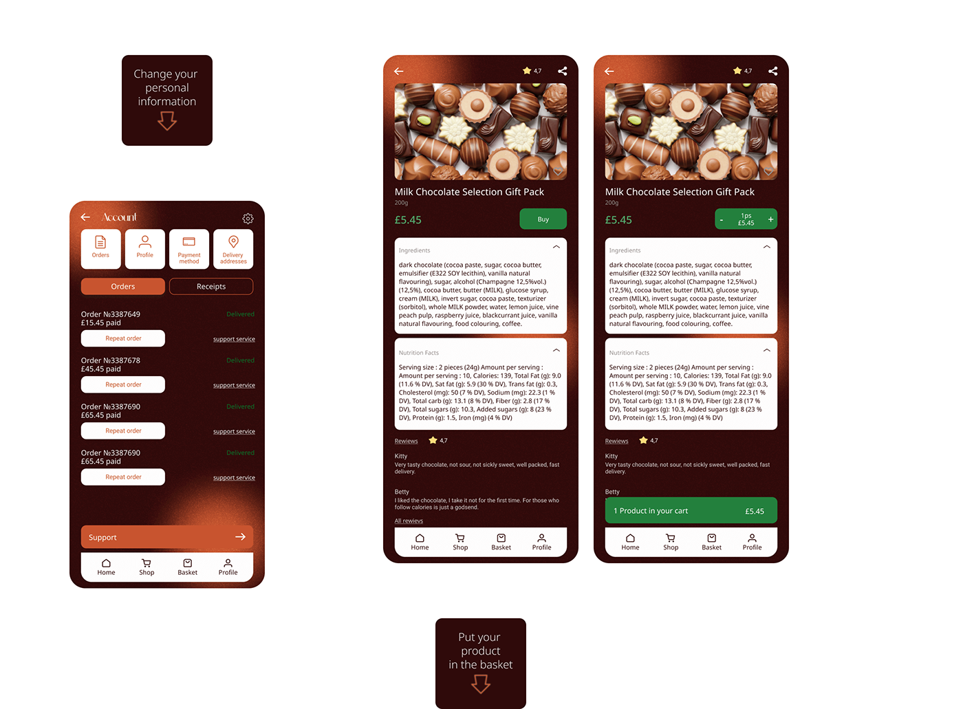 android app design Figma food delivery ios mobile ux ux/ui доставка еды мобильное приложение