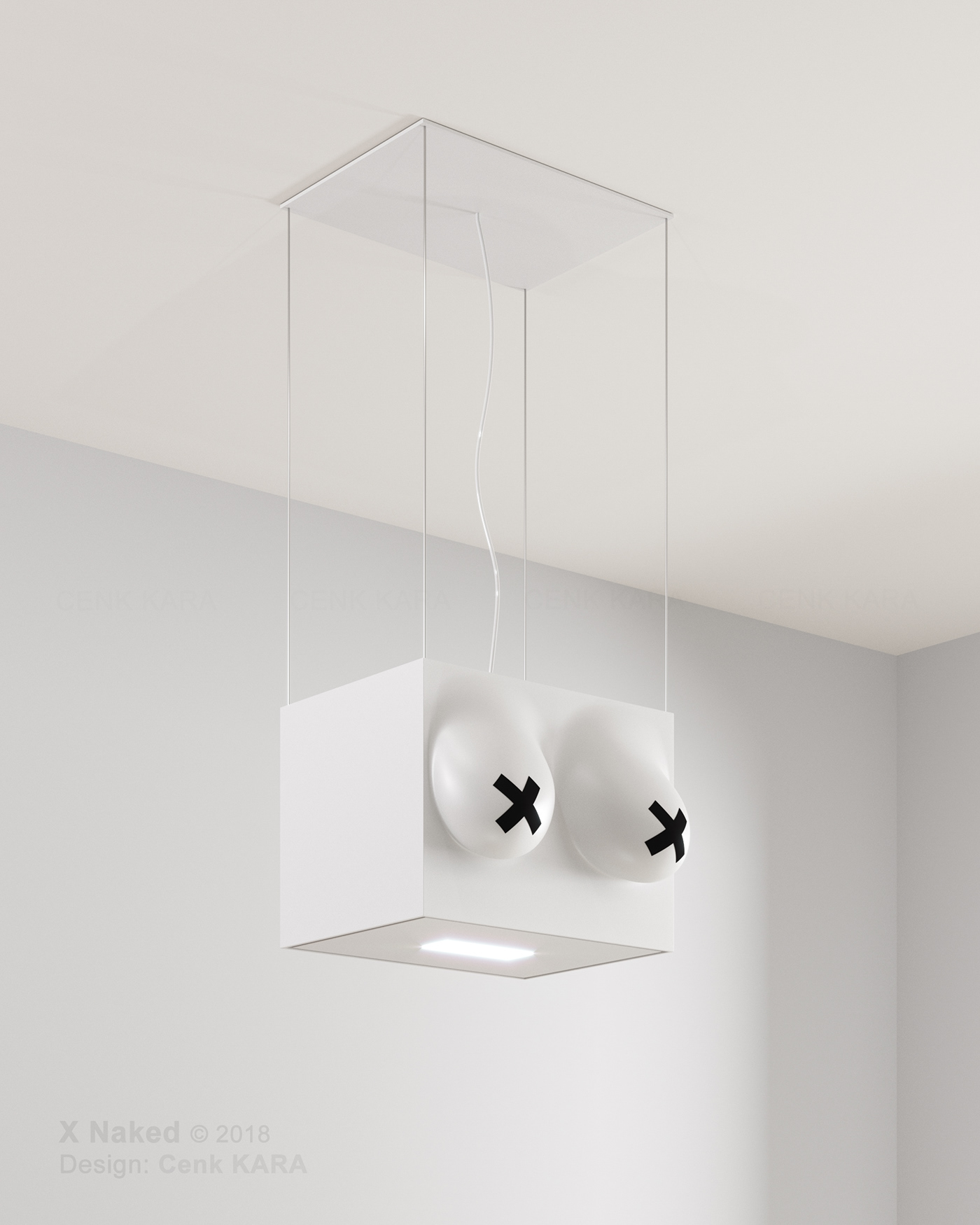 kitchen hood pendant White concept aspiration furniture purifier sculpture fetish