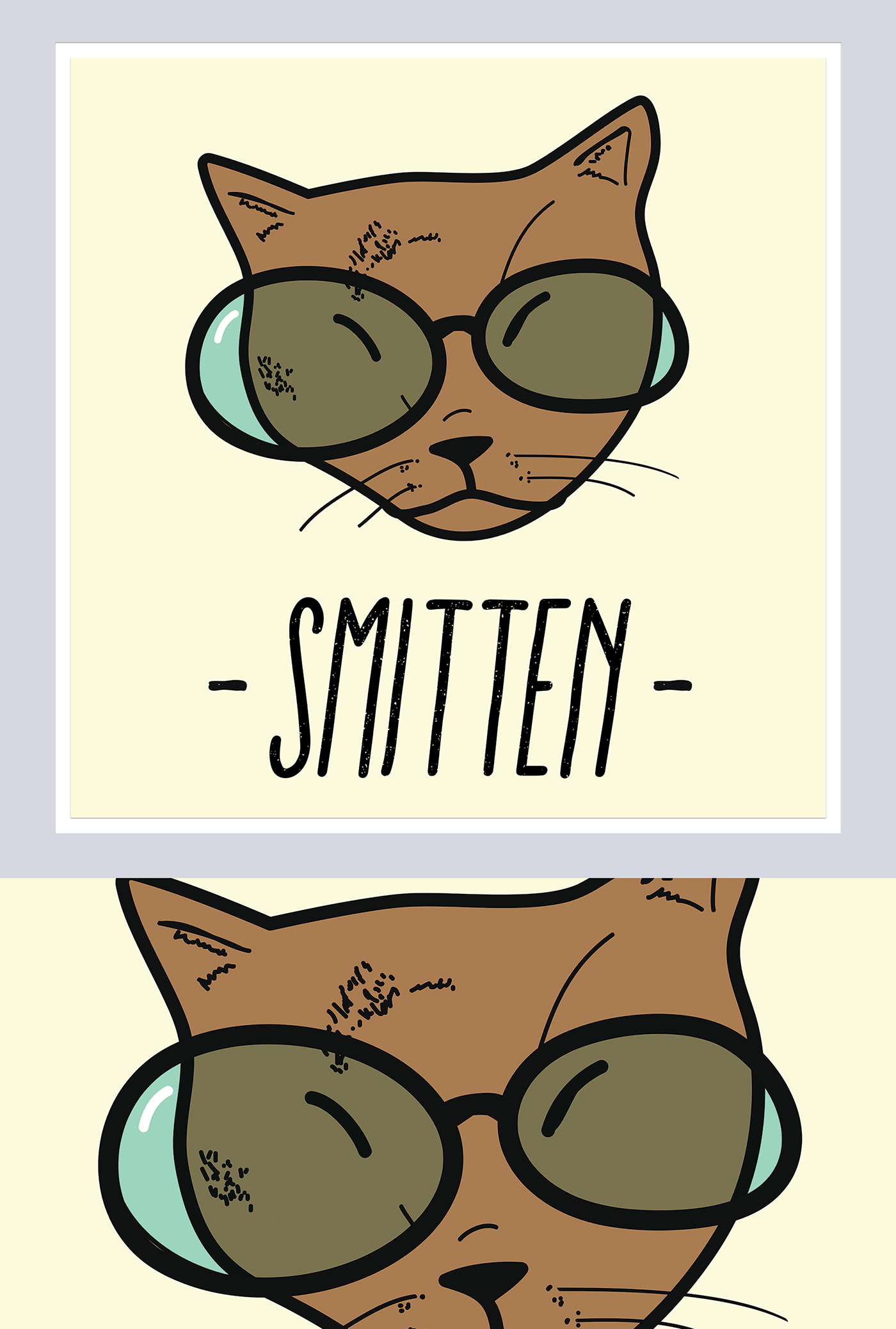 typography   ILLUSTRATION  Cat 3D emotion colorful gradient