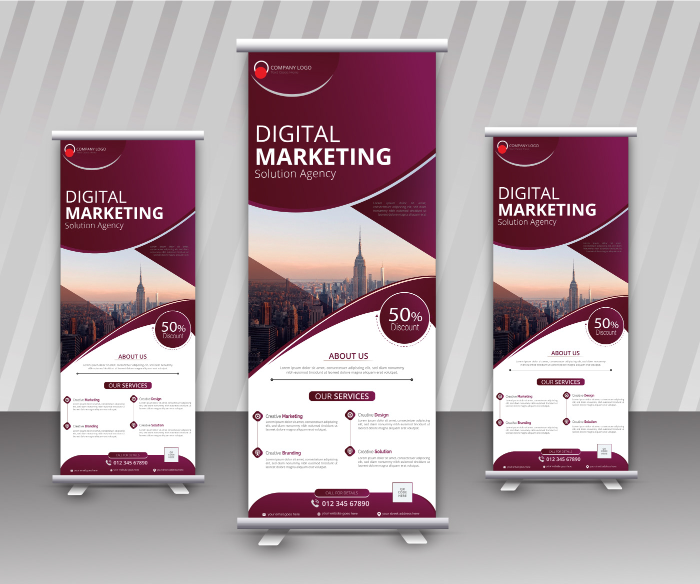 rollup banner roll up design Roll Up banner design Social media post brand roll out roll up banner flyer business roll up Roll up banner template