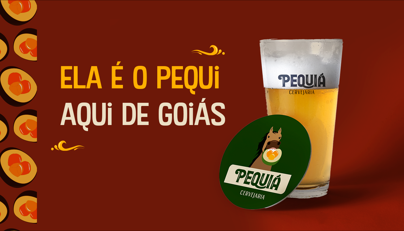 identidade visual brand identity Brand Design cervejaria beer pequia Goiás rótulo marca cerveja artesanal